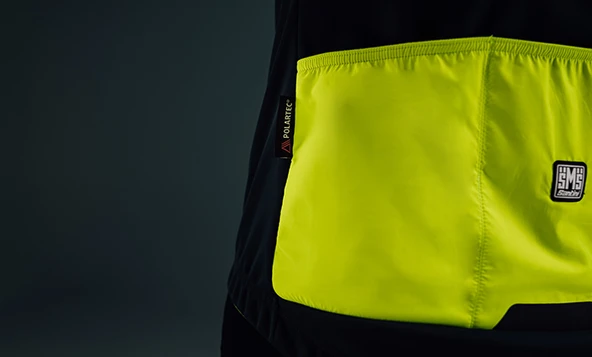 Santini VEGA ABSOLUTE Polartec Erkek Kışlık Bisiklet Ceketi 3W50775ABSOLVEGA - Resim 11