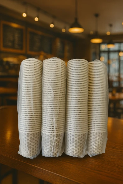 6.5 Oz Karton Bardak 3000 Adet Koli Toptan Kaliteli Sızdırmaz - Resim 2