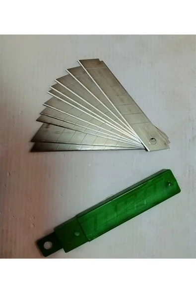 NEİKO Maket Bıçağı Falçata Yedek Ucu 0,5x18 Mm 10 Adet - Resim 3