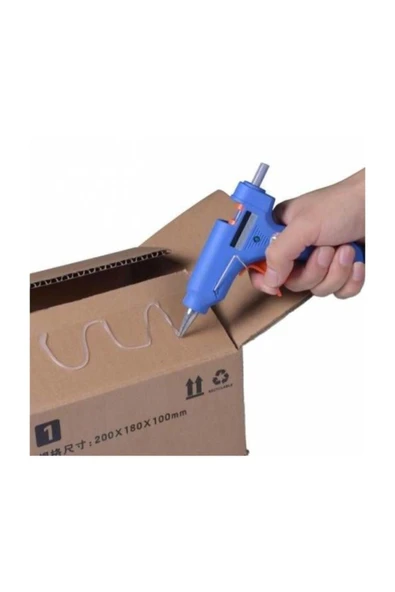 20 Watt Sıcak Silikon Mum Tabancası On/ Off Tuşsuz - 1 Adet – Silikon Tabancası - Resim 2