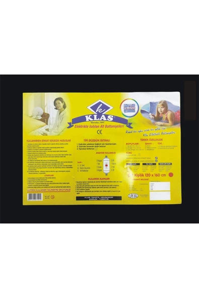 Çift Kişilik Elektrikli Battaniye 120x160 - Resim 4