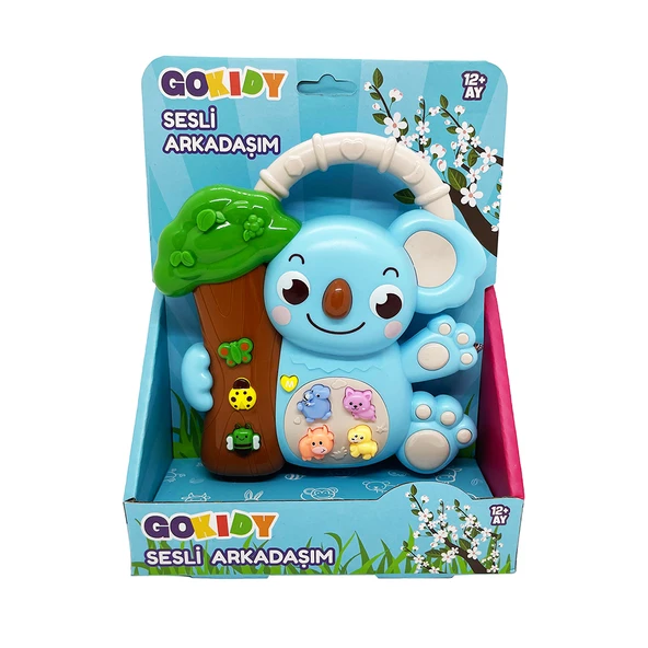 Sevimli Arkadaşım Koala Sesli ve Eğitici Bebek Oyuncağı – Işıklı, Hayvan Sesli ürün görseli