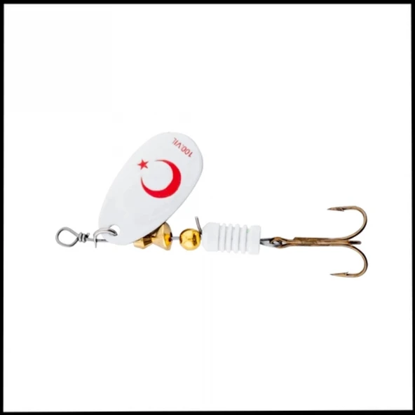 Uyguna-Yakala 100.Yıl - 5g  -Alabalık/Turna/Levrek Olta Kaşığı Döner Kaşık -KAS.737 ürün görseli