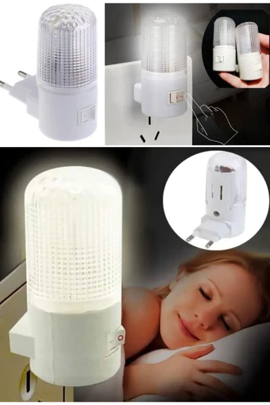 Prize Takılan Tüm Odayı Aydınlatan Elektrik Tasarruflu Gece Lambası Aydınlatma Led Fener Yatak Ledi ürün görseli