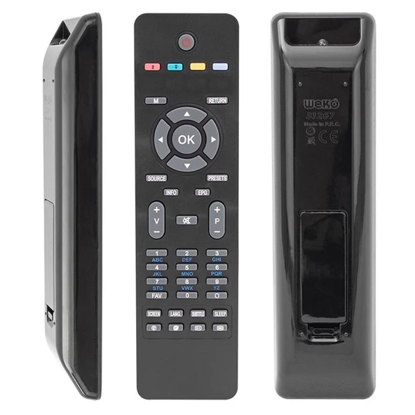 Hey Vestel Return Tuşlu Lcd Led Tv Kumanda ürün görseli 1