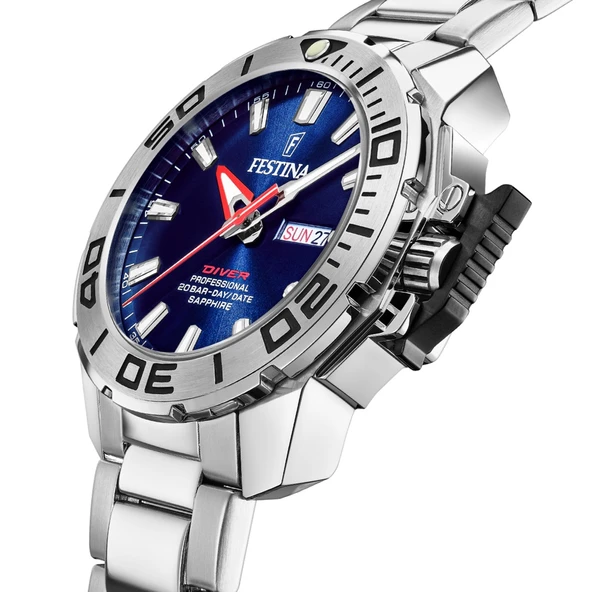 FESTINA F20665/1 THE ORIGINALS DIVER ERKEK KOL SAATİ - Resim 2