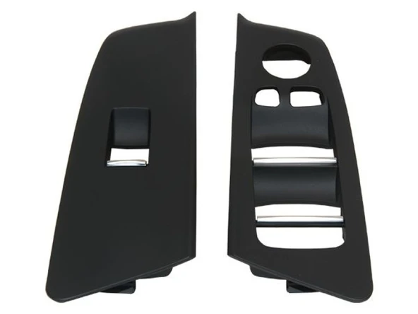 Bmw Cam Dugme Cercevesi G30 On (set)  Siyah - Wenderparts Ba7438577/584 ürün görseli