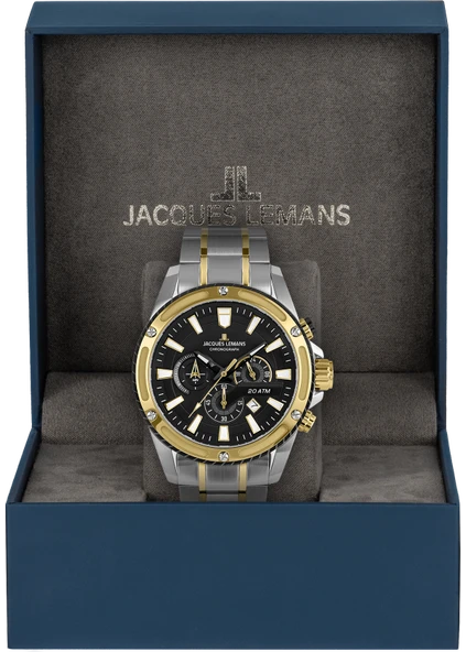 JACQUES LEMANS LIVERPOOL 1-2141I ERKEK KOL SAATİ - Resim 2