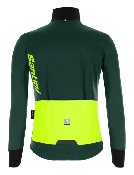 Santini VEGA ABSOLUTE Polartec Erkek Kışlık Bisiklet Ceketi 3W50775ABSOLVEGA - Resim 3