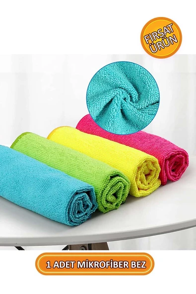 Mikrofiber Premium Temizlik Bezi 40x60 cm 1 Adet - Resim 2