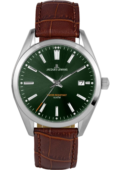 JACQUES LEMANS DERBY 1-1859D ERKEK KOL SAATİ - Resim 2