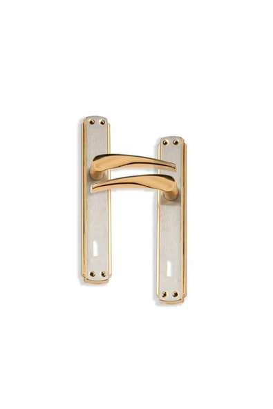 Bravo Sarı (albrifin) Saten Oda Kapı Kolu (ön Arka Takım) ürün görseli