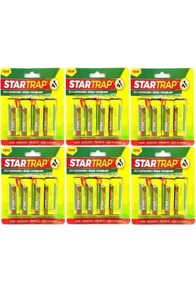 Startrap 24 Adet Sinek Bandı Sinek Yapışkanı Kartuş Fly Cathcher ürün görseli