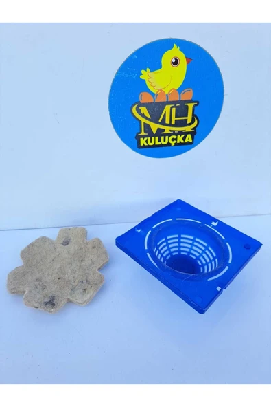 Kanarya Kuş kare Yuvalığı.yuva+keçe 14X14 CM ( 2 ADET) ürün görseli