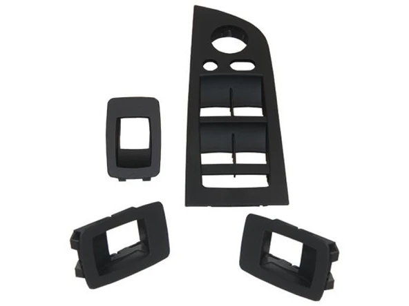 Bmw Cam Dugme Cercevesi E90+lci (set) Siyah - Wenderparts Ba9217332/874s4 ürün görseli