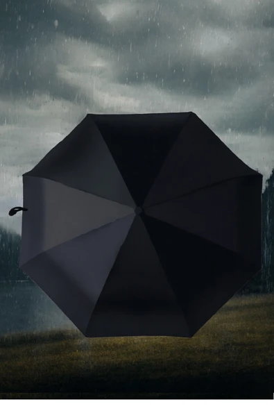 Tam Otomatik Açılır Kapanır Kısa Kırılmaz Şemsiye - Resim 2