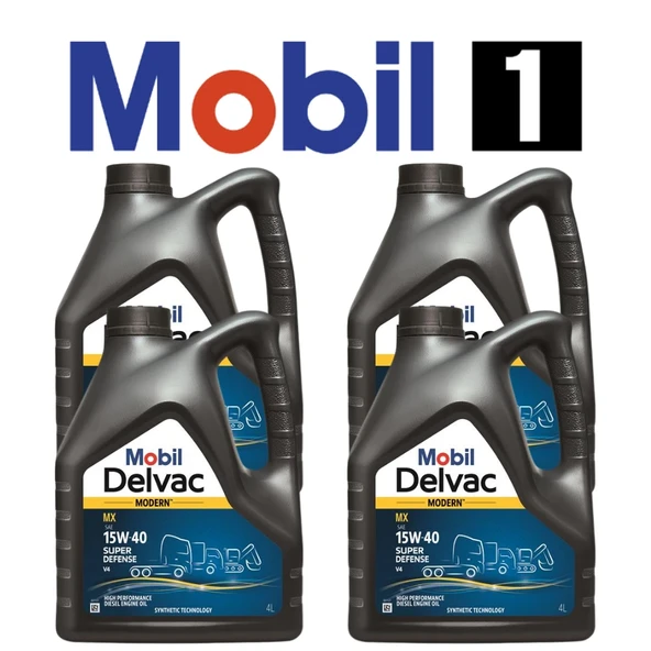 M-DELVAC M 15W40 SUP DEF V4 - Mobil1 - Resim 2