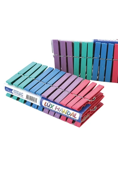 Çamaşır Mandalı 24'lü - Resim 2