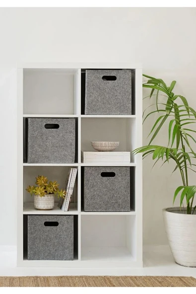 Çok Amaçlı Keçe Organizer Dolap Içi Düzenleyici - Resim 2