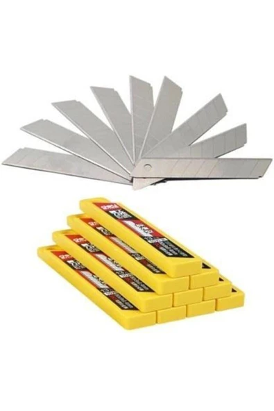 NEİKO Maket Bıçağı Falçata Yedek Ucu 0,5x18 Mm 10 Adet - Resim 2