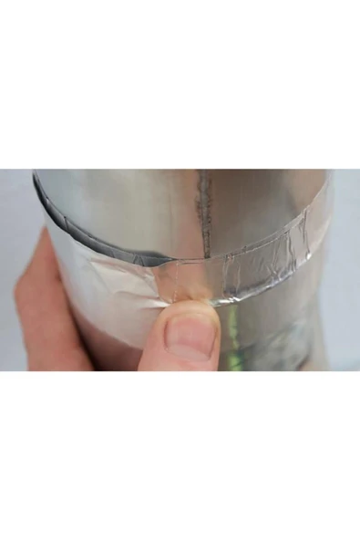 Yanmaz Aliminyum Tamir Soba Boru Bandı ( 20metre Aliminyum Folyo) - Resim 3