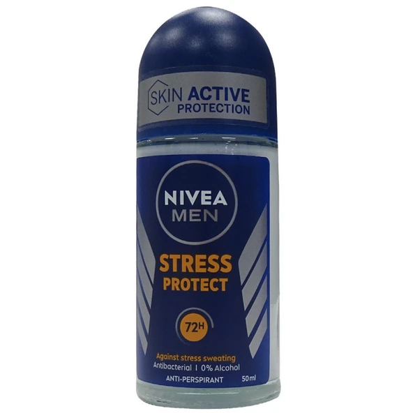 Nivea deodorant roll-on 50 ml. Men stress protect ürün görseli