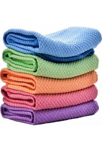 Kaliteli Mikrofiber 2li Cam Bezi 40x40cm - Resim 2