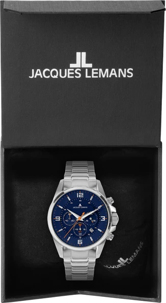 JACQUES LEMANS LIVERPOOL 1-2118F ERKEK KOL SAATİ - Resim 5