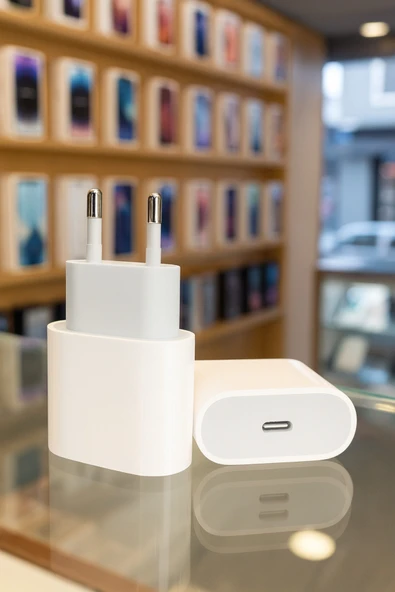 İphone Uyumlu Hızlı Şarj Aleti Başlığı 20w Hızlı Şarj Başlığı Usb-c Type-c Başlık ürün görseli