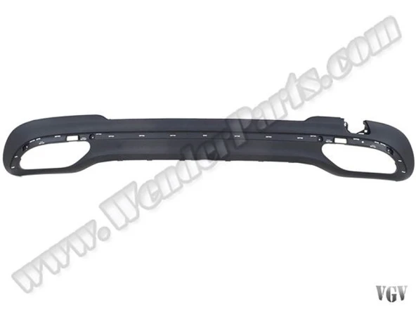 Mercedes Tampon Difuzoru Arka (amg, 2 Cikis) E-Class W212 09>12 - Wenderparts Ma2128853038 ürün görseli