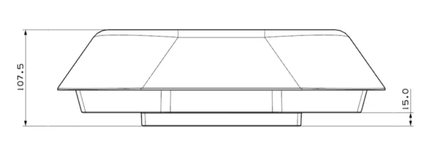 Plastim 400m3/H Standart Tepe Fanı - PFF4000 - Resim 4