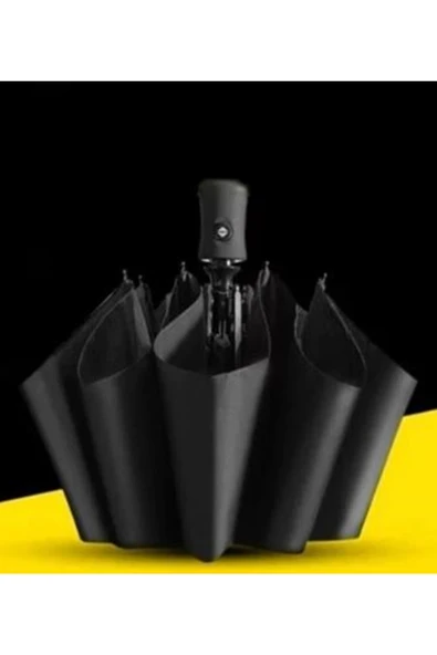 Tam Otomatik Dışı Siyah Şemsiye 555-1 ürün görseli