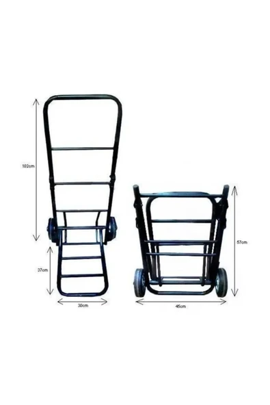 Katlanır Yük Taşıma Arabası Portatif Tip ürün görseli