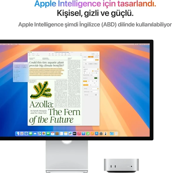 Mac Mini MMFJ3TU/A Apple M2 8 GB 256 GB SSD Mini PC Outlet (Açıklamayı Okuyunuz) - Resim 6