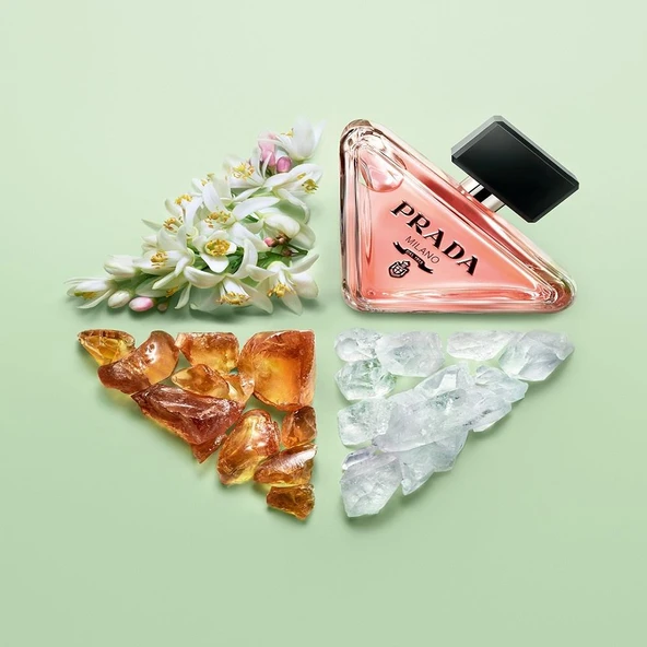 Prada Paradoxe EDP 90 ml + 10 ml + 50 ml Body Lotion Kadın Parfüm Seti - Resim 3