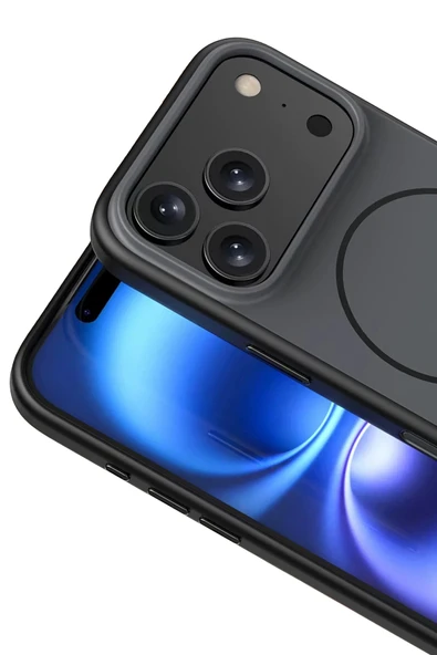 Apple iPhone 17 Pro Max Kılıf M-safe Şarj Özellikli Azn-Neva - Resim 2