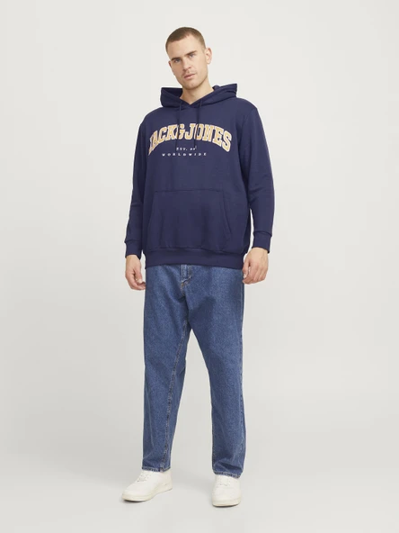 JACK JONES 3XL 4XL 5XL 6XL Erkek Büyük Beden Sweatshirt 12258867 - Resim 3