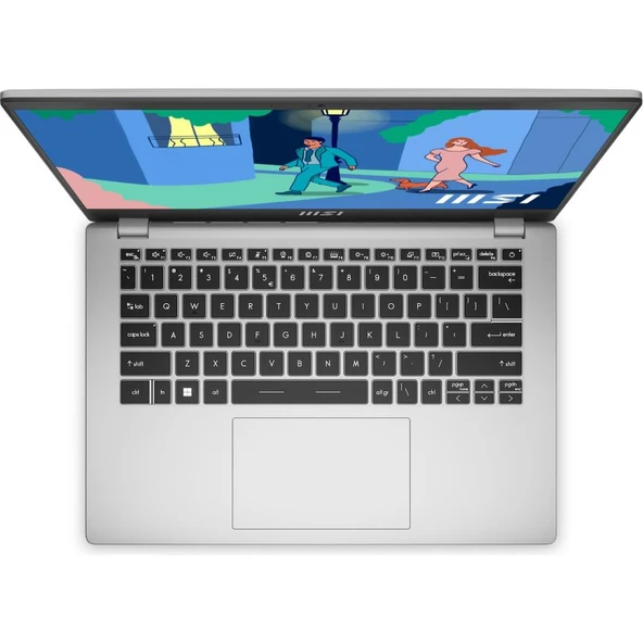 MSI Modern 14 C12MO-862XTR i5-1235U 8 GB 512 GB SSD Iris Xe Graphics 14" Full HD Notebook - OUTLET - Resim 5