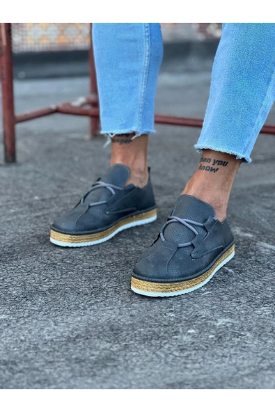 Wagoon WG015 Gri Erkek Casual Ayakkabı ürün görseli