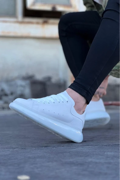 Wagoon WG095 Beyaz Erkek Casual Ayakkabı - Resim 3