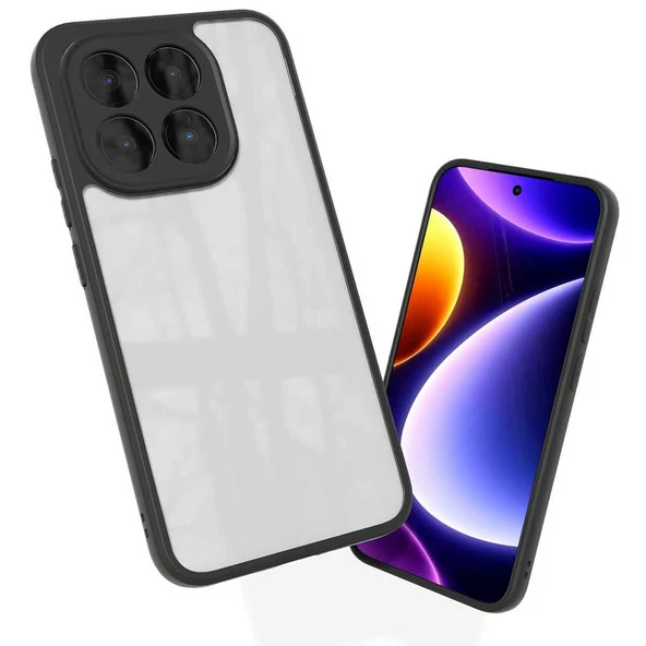 Xiaomi 15T Kılıf Kamera Korumalı Şeffaf Arka Yüzey Zr-NewRoll ürün görseli 1
