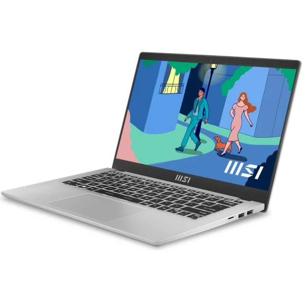 MSI Modern 14 C12MO-862XTR i5-1235U 8 GB 512 GB SSD Iris Xe Graphics 14" Full HD Notebook - OUTLET ürün görseli 1