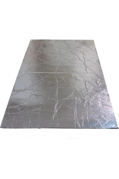 Araç Oto Ses Yalıtım Alüminyum Kauçuk Levha 6mm 50cmx50cm ürün görseli