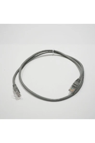 Bakır Patch Kablo UTP CAT5E 1 mt LSZH GRAY ürün görseli