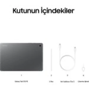 Samsung Galaxy Tab S10 FE 8GB 128GB SM-X520 Gri Tablet (Samsung Türkiye Garantili) - Resim 2