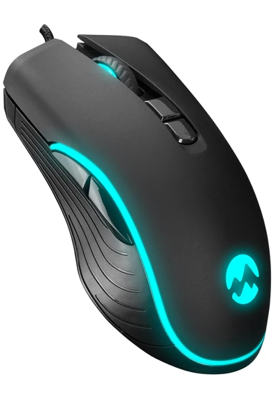 Everest Corax 7200dpi Led Aydınlatmalı 7d Makrolu Gaming Oyuncu Mouse - Resim 2