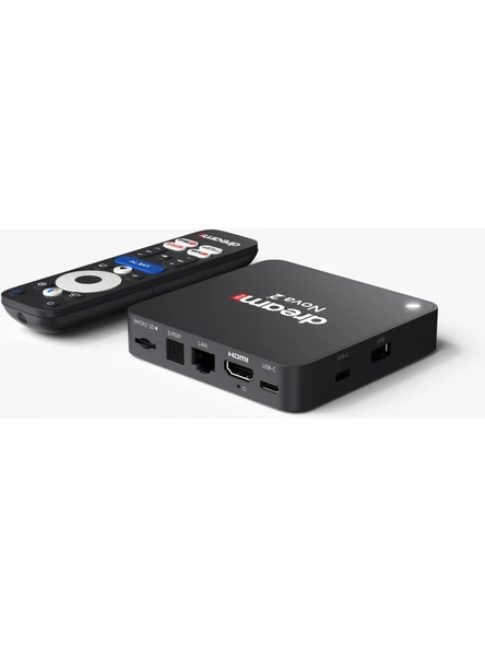 Dreamstar Nova 2  4 Android 14  4K Lisansli Android TV Box 2GB Ram 32GB Hafıza - Resim 6