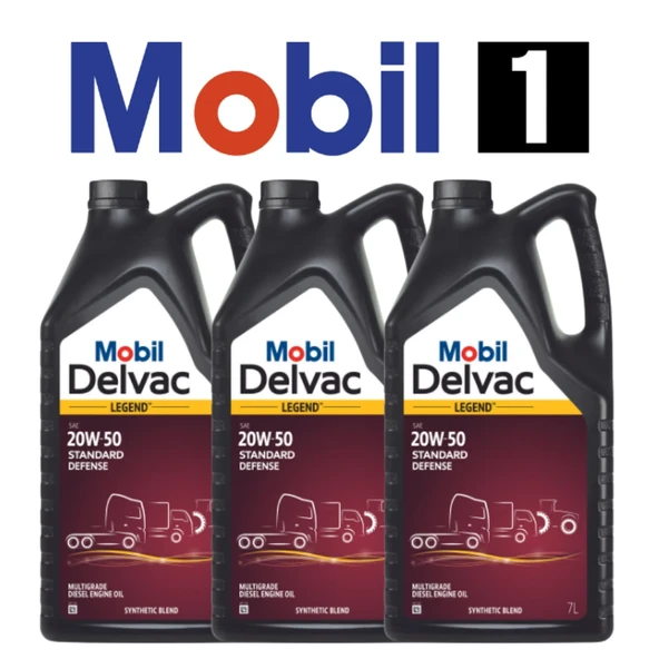 M-DELVAC L 20W50 STAN DEF - Mobil1 - Resim 2