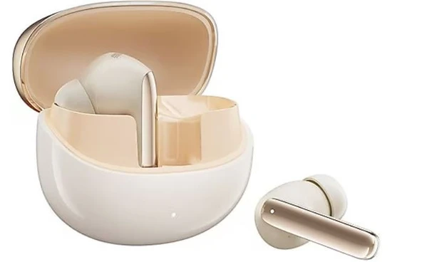 QCY MeloBuds Pro HT08 ANC TWS Altın Kulak İçi Bluetooth Kulaklık-KUTU HASARLI SIFIR ÜRÜN - Resim 2