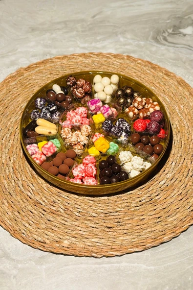 Hediyelik Karışık Lüx Leblebi Kutusu 450 gr -06 - Resim 3